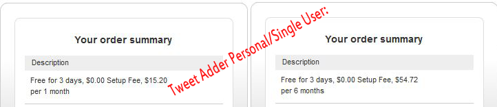 Tweet Adder Personal/Single User Discount