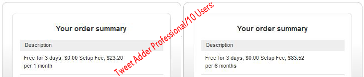 Tweet Adder Professional/10 Users Discount